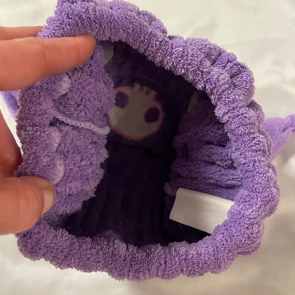 Sanrio Kuromi Purple Textured Beanie. EUC